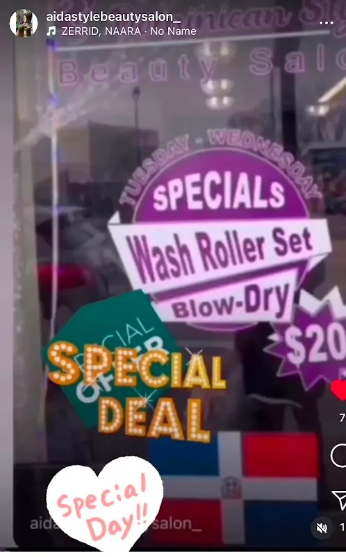 Aida Dominican Style Beauty Salon — Beauty salon in Dorchester
